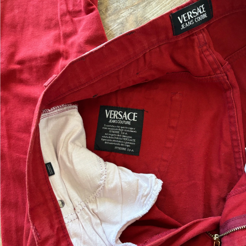 Versace couture jeans